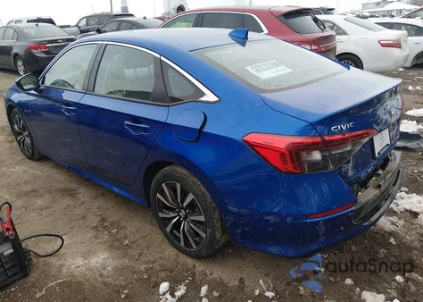 2023 Honda Civic Ex/Ex W/O Bsi z USA, uszkodzony, nr VIN 2HGFE1F74PH309970